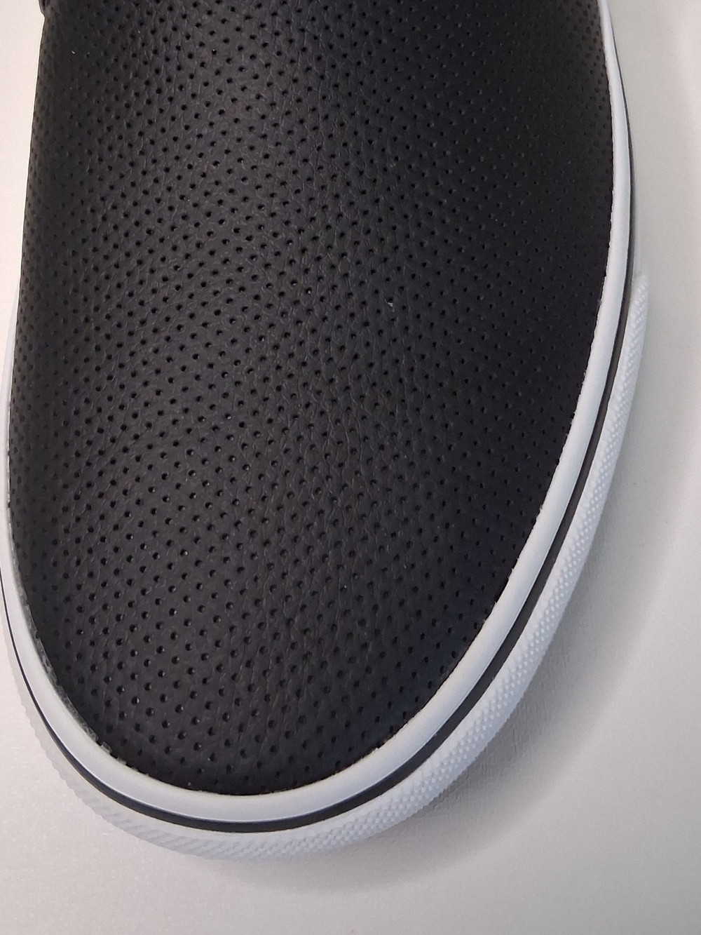 Women's Black Slip-On Vans Casual Shoes - Comfortable Everyday Wear - Picture 12 of 13
